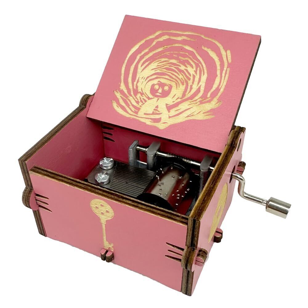 1720 Music Box Engraved Wooden Gifts Mini Musical Box Play Dreaming